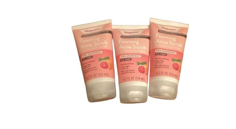 Walgreens Foaming Acne Scrub Pink Grapefruit Oil Free 4.2 fl oz